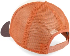 Kk Serif Patched Brown Trucker - Karl Kani