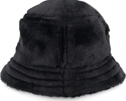Kk Signature Fluffy Hat Black Bucket - Karl Kani
