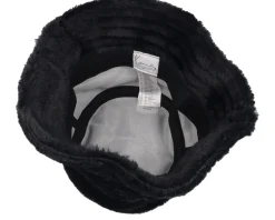 Kk Signature Fluffy Hat Black Bucket - Karl Kani
