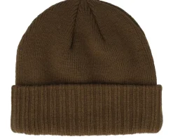 Knit Patch Toque Tan Cuff - Bauer