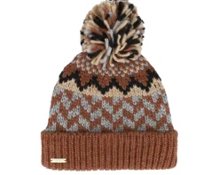 Knitted Brown Pom - Seeberger