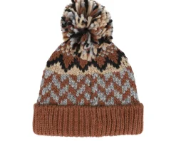 Knitted Brown Pom - Seeberger