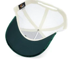 Knotted Gun Velvet Green/Ivory A-frame Trucker - Calza Pennello