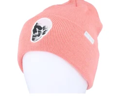 Label Womens Beanie Shell Pink Cuff - DC