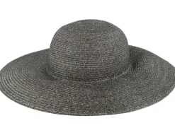 Ladies Toyo Black/Grey Sun Hat - Stetson