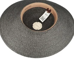Ladies Toyo Black/Grey Sun Hat - Stetson