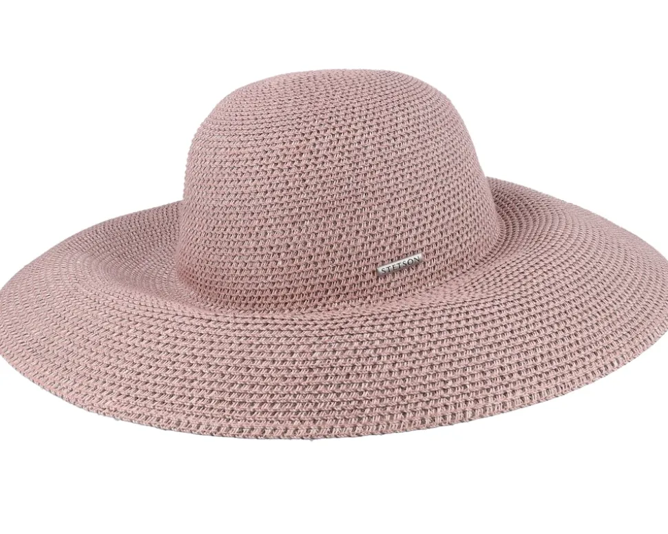 Ladies Toyo Dusty Rose Sun Hat - Stetson