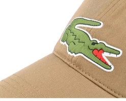 Large Logo Leafy Dad Cap - Lacoste