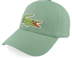 Large Logo Vert Kaki Green Dad Cap - Lacoste