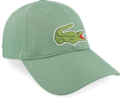 Large Logo Vert Kaki Green Dad Cap - Lacoste