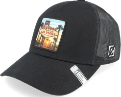 Las Vegas Sign Black Trucker - Public Domain