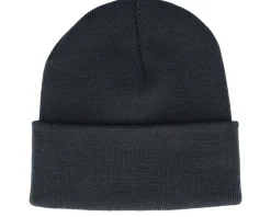 Last Supper Beanie Graphite Grey Cuff - Calza Pennello