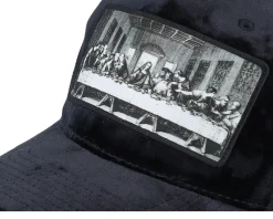 Last Supper Black Velvet Trucker - Public Domain