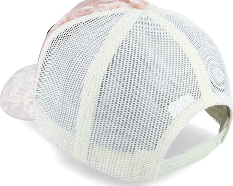 Last Supper Peach/Ivory Velvet Trucker - Public Domain