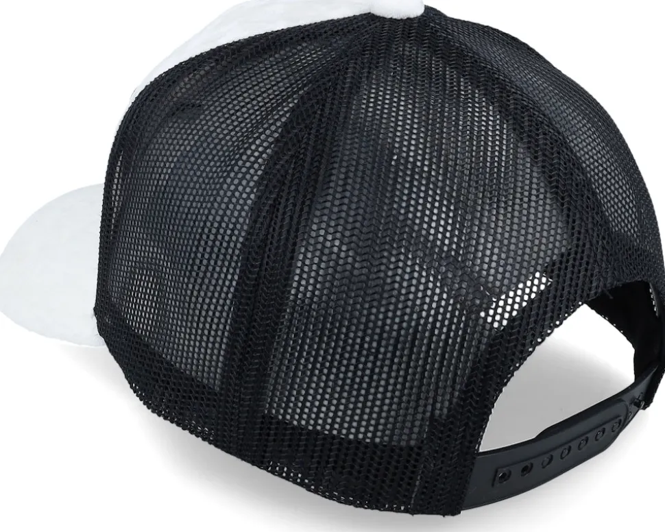 Last Supper White/Black Velvet Trucker - Public Domain