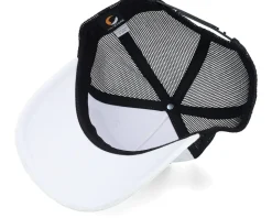 Last Supper White/Black Velvet Trucker - Public Domain