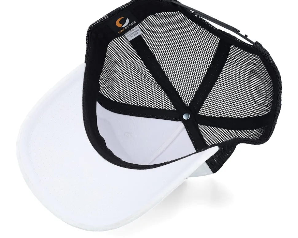 Last Supper White/Black Velvet Trucker - Public Domain