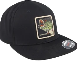 Laxborre Flat Brim Black Fitted Flexfit - Skillfish