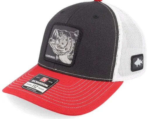 Laxborre Mono 112 Black/White/Red Trucker - Skillfish
