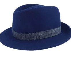 Leila Wool Soft Ink Fedora - Mayser