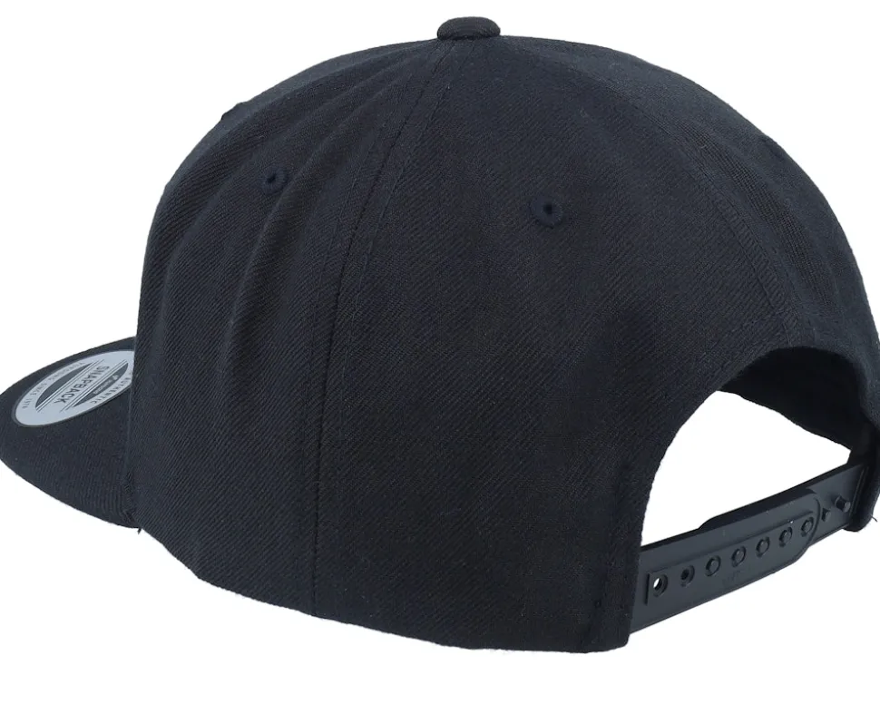 Leopard Big Patch Black Snapback - Calza Pennello