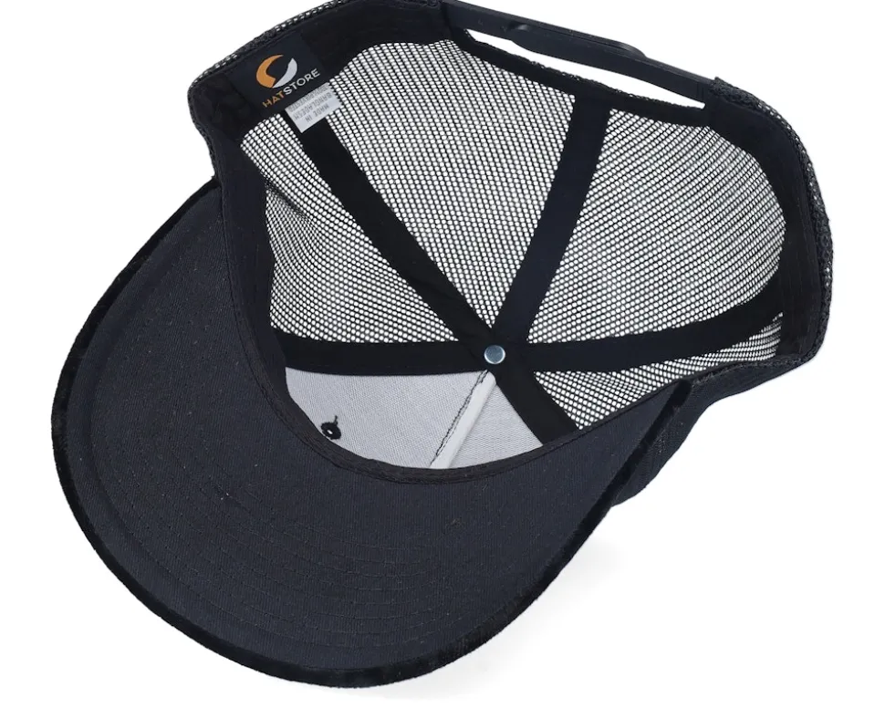 Leopard Big Patch Velvet Black Trucker - Calza Pennello