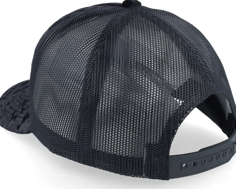 Leper King Baldwin Iv Velvet Black A-Frame Trucker - Calza Pennello