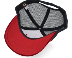 Leper King Baldwin Iv Velvet Red/Black A-Frame Trucker - Calza Pennello