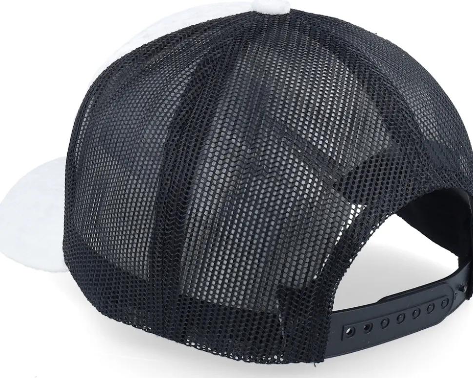 Leper King Baldwin Iv Velvet White/Black A-Frame Trucker - Calza Pennello