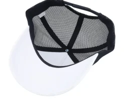 Leper King Baldwin Iv Velvet White/Black A-Frame Trucker - Calza Pennello