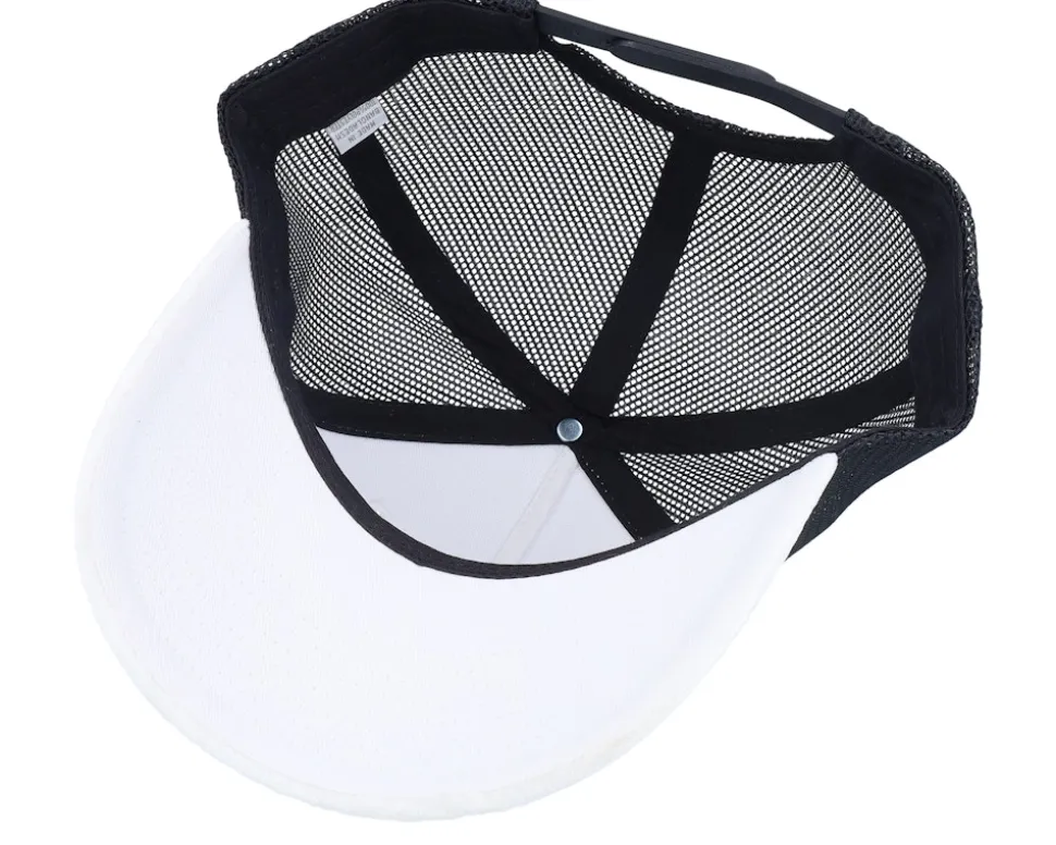 Leper King Baldwin Iv Velvet White/Black A-Frame Trucker - Calza Pennello