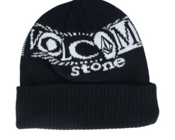 Lib Stone Legacy Beanie Black Cuff - Volcom