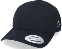 Libra Sodiac Sign Black Curved Adjustable - Astrology