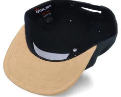 Libra Zodiac Patch Black/Suede Snapback - Astrology