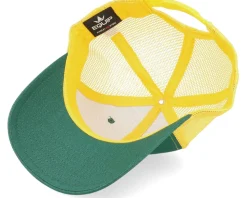 Light Forest/Gold/Gold Contrast Stitch Trucker - Equip