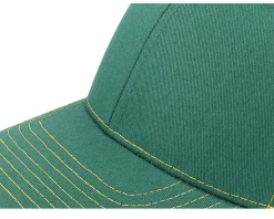 Light Forest/Gold/Gold Contrast Stitch Trucker - Equip