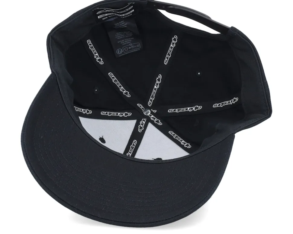 Linear Wordmark 2.0 Hat Black/White Adjustable - Alpinestars