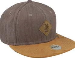 Linen 2015 Dark Brown Snapback - Djinns