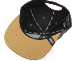 Linen 2015 Dark Brown Snapback - Djinns