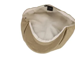 Linen Newsboy Cap Camel Flat Cap - Jaxon & James