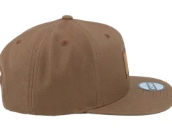 Little My Engraved Patch Tan Brown Snapback - Moomin