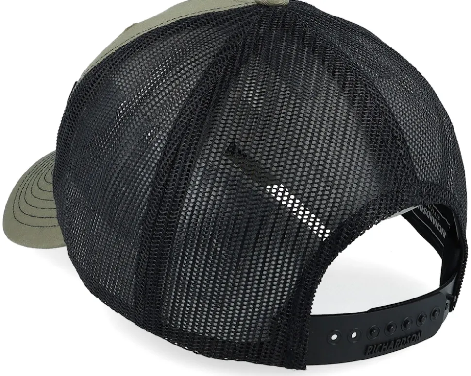 Live Fast Helmet Black Patch Loden/Black Trucker - Born To Ride