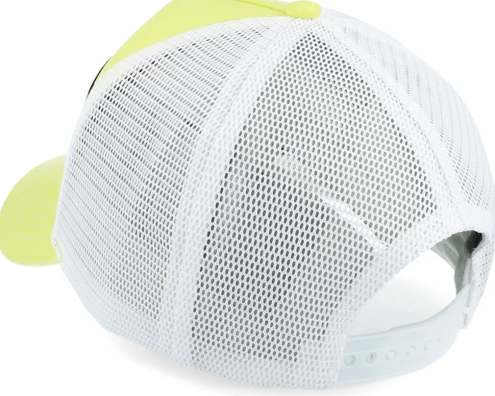 Livng Life Yellow/White A-Frame Trucker - John Hatter & Co