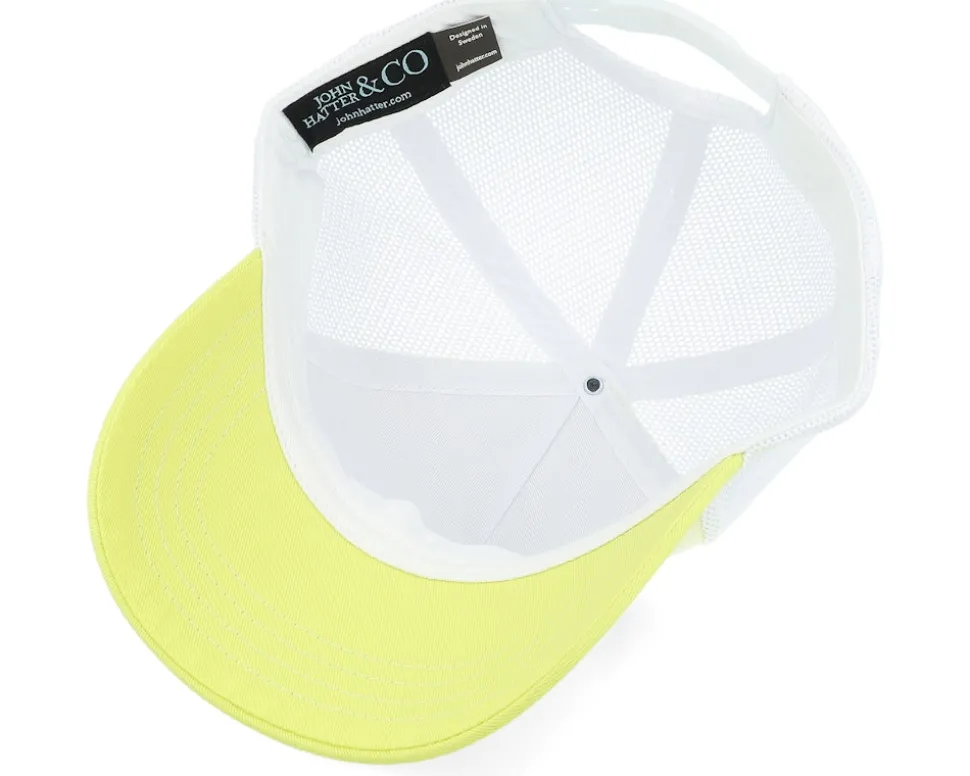 Livng Life Yellow/White A-Frame Trucker - John Hatter & Co