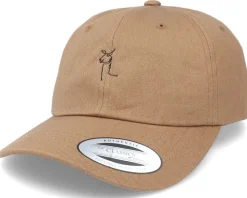 Llama One Line Tan Dad Cap - Abducted