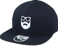 Logo Black Fitted - Bearded Man