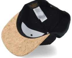 Logo Black/Cork Snapback - Bearded Man