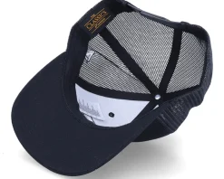Logo Box Classic 2-Tone Black Trucker - Padelville