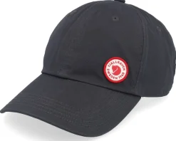 Logo Cap Black Dad Cap - Fjällräven