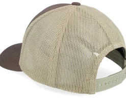 Logo Cap Brown/Khaki A-Frame Trucker - CTH Ericson